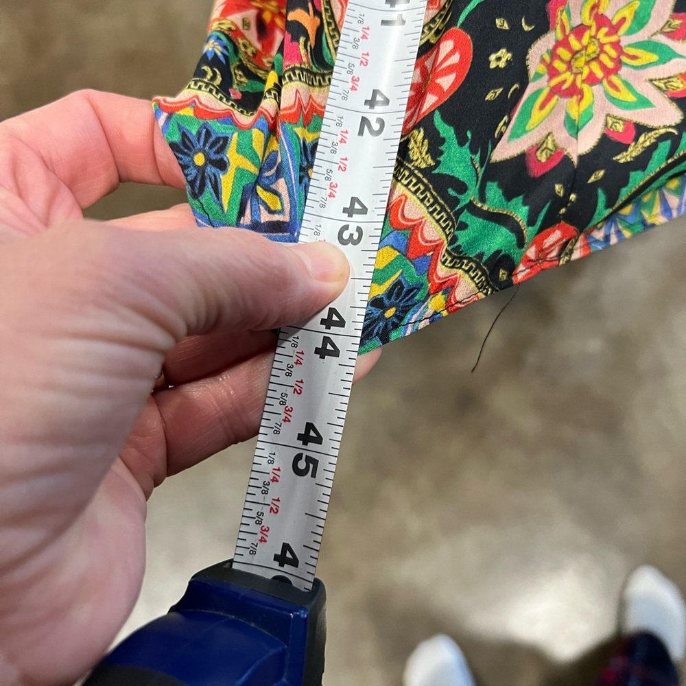 Show stopper Alice & Olivia Silk Floral Printed Maxi Dress - Picture 16 of 16